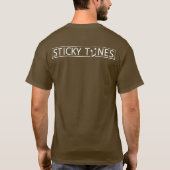 Sticky Tunes Tシャツ | ロックスタイル版 (裏面)
