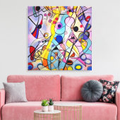 Stiddleficks キャンバスプリント (インサイチュ (リビング))