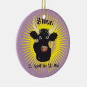 Stier 21. April bis 20. Mai Ornament セラミックオーナメント (右)