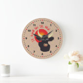 Stier 21. April bis 20. Mai Uhr ラージ壁時計 (ホーム)