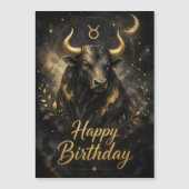 Stier Happy Birthday Sternzeichen Design (正面)