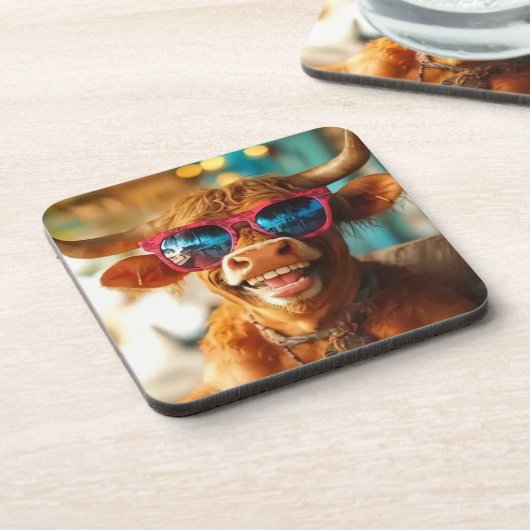 Stier im Beachclub コースター (左側)