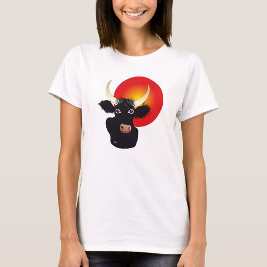 Stier - Tierkreiszeichen T-Shirt Tシャツ (正面)