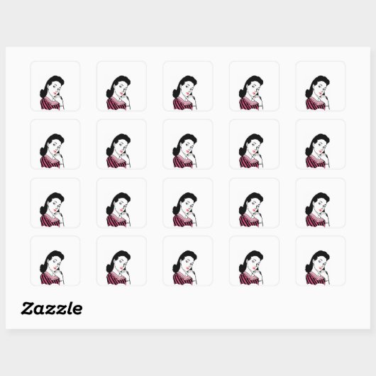 Stikers スクエアシール (シート)
