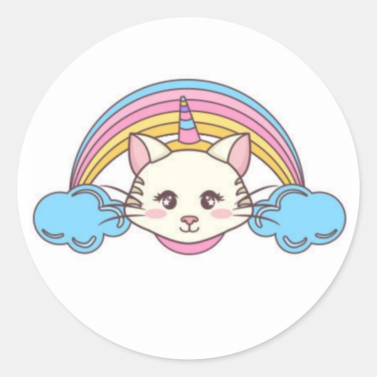 stikers et autocollant ラウンドシール (正面)