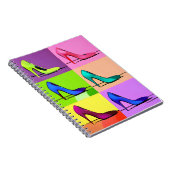 Stiletoポンプ、ハイヒールポスターアート ノートブック (右側)