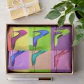 Stiletoポンプ、ハイヒールポスターアート 薄葉紙 (ギフト)