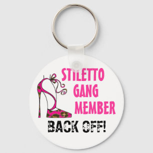 "Stiletto集団メンバ – バックオフ!!" キーホルダー