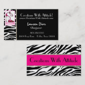 Stiletto Designer名刺 名刺 (正面/裏面)