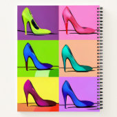 Stiletto Pumps, Poster Art Journalハイヒール ノートブック (裏面)