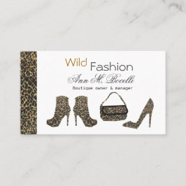 Stilettos Shoes Purseファッションのシックで粋な女性 名刺