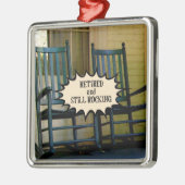 Still 退職した Rockingカスタムデザイン メタルオーナメント (左)