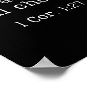 Still A Mess Still Chosen Shirt Funny Christian Sa ポスター (角)