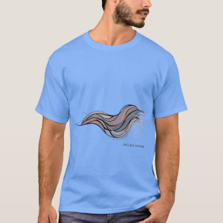 STILL BECOMING オーガニック・コンセプチュアル・アート Tシャツ