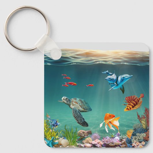 Still Blue Moments キーホルダー (正面)