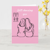 Still choosing you カード (黄色い花)