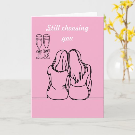 Still choosing you カード (黄色い花)