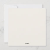 Still Choosing You Valentine Card シーズンカード (裏面)