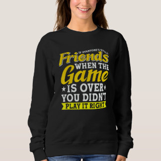 Still friends board game board gamer tabletop スウェットシャツ