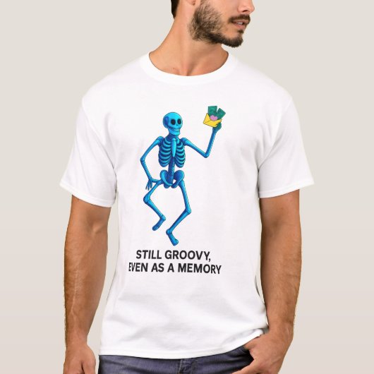 Still Groovy, Even as a Memory – Neon Skel T-Shirt Tシャツ (正面)