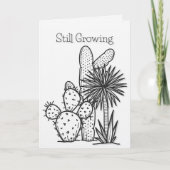 Still Growing – Desert Ink 励ましカード カード (正面)