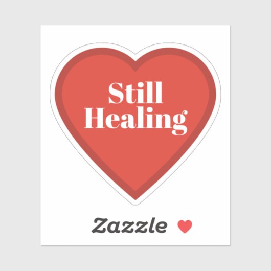 Still Healing Heart Sticker - Relatable Sticker シール (シート)
