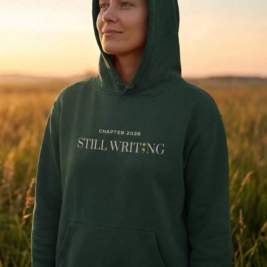 Still Here Semicolon Suicide Prevention Awareness パーカ