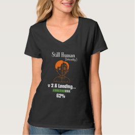 Still Human (Mostly) - Futuristic Cyborg Tシャツ