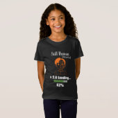 Still Human (Mostly) - Futuristic Cyborg Tシャツ (正面フル)