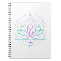 Still I Bloom Neon Lotus Journal