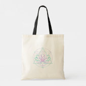 Still I Bloom: Signature Lotus Tote Bag トートバッグ (裏面)