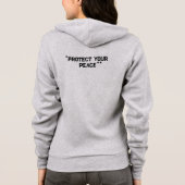 Still, I Shine – Editable Quote Cat Hoodie パーカ (裏面)
