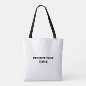 Still, I Shine – Editable Quote Cat Tote Bag トートバッグ (裏面)
