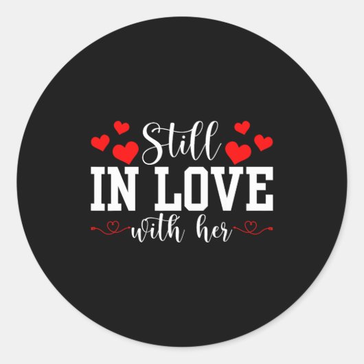 Still In Love With Her - Too Tired To Train A New  ラウンドシール (正面)