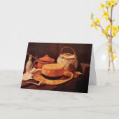 Still Lifeイエローストローハットbyビンセント・ヴァン・ゴッホ カード (黄色い花)