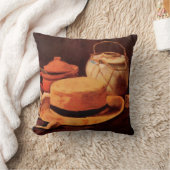 Still Lifeイエローストローハットbyビンセント・ヴァン・ゴッホ クッション (ブランケット)