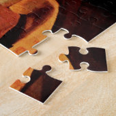 Still Lifeイエローストローハットbyビンセント・ヴァン・ゴッホ ジグソーパズル (側面)