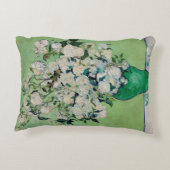 Still Lifeバラin a Vincent vanゴッホ アクセントクッション (裏面)