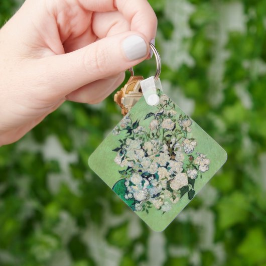 Still Lifeバラin a Vincent vanゴッホ キーホルダー (手)