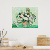 Still Lifeバラin a Vincent vanゴッホ ポスター (キッチン)