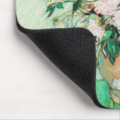 Still Lifeバラin a Vincent vanゴッホ マウスパッド (コーナー)