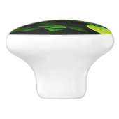 Still Life鮮やかな緑のライムをボウルに セラミックノブ (側面)