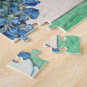 Still Life:ヴィンセント・ヴァン・ゴッホによるアイリスの花瓶 ジグソーパズル (側面)