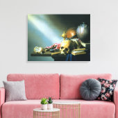 Still Life：人間Lの虚栄心の寓話 キャンバスプリント (インサイチュ (リビング))