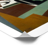 Still Life, 1917 (パネル上の油) ポスター (角)