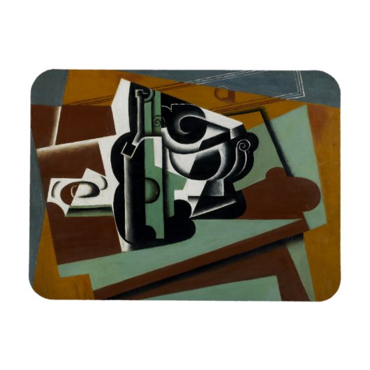 Still Life, 1917 (パネル上の油) マグネット (横)
