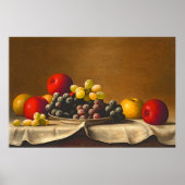 Still Life、Apple、Grude、Barton Stone Hays ポスター (正面)