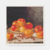 Still Life, Apples and Chestnuts スタンダードランチョンナプキン (正面)
