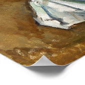 Still Life Apples Basket Cezanne Painting Art ポスター (角)