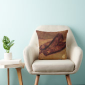 Still Life Bloaters and Garnic by Vincent van ゴッホ クッション (椅子)